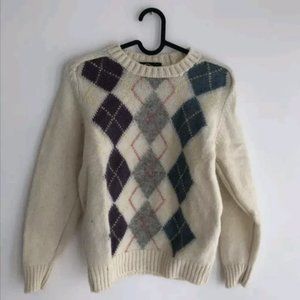 100% Wool Vintage Sweater
